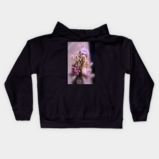 wildflower bouquet, pink tint Kids Hoodie